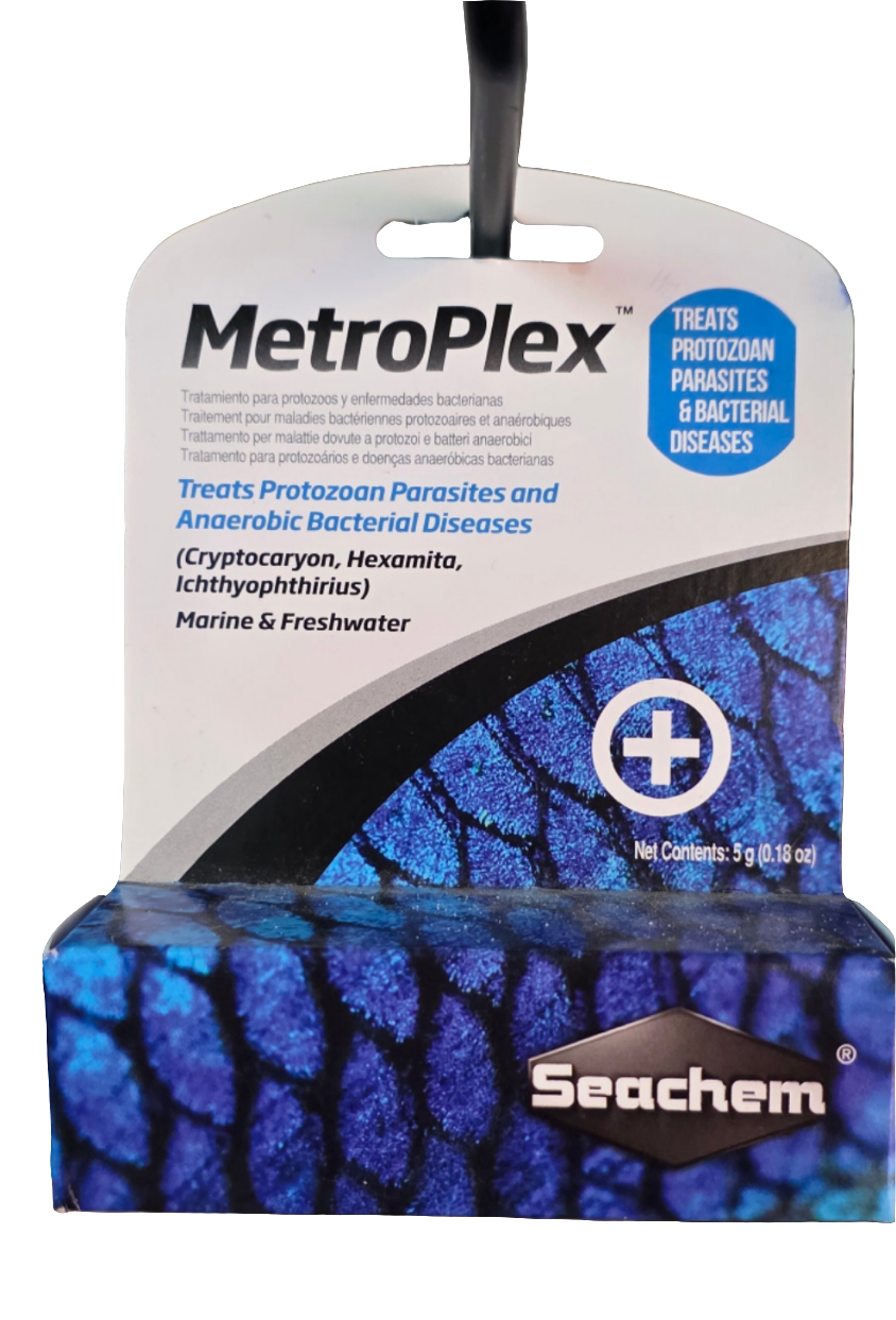 Seachem-MetroPlex-Metronidazole-Parasite-Bacteria