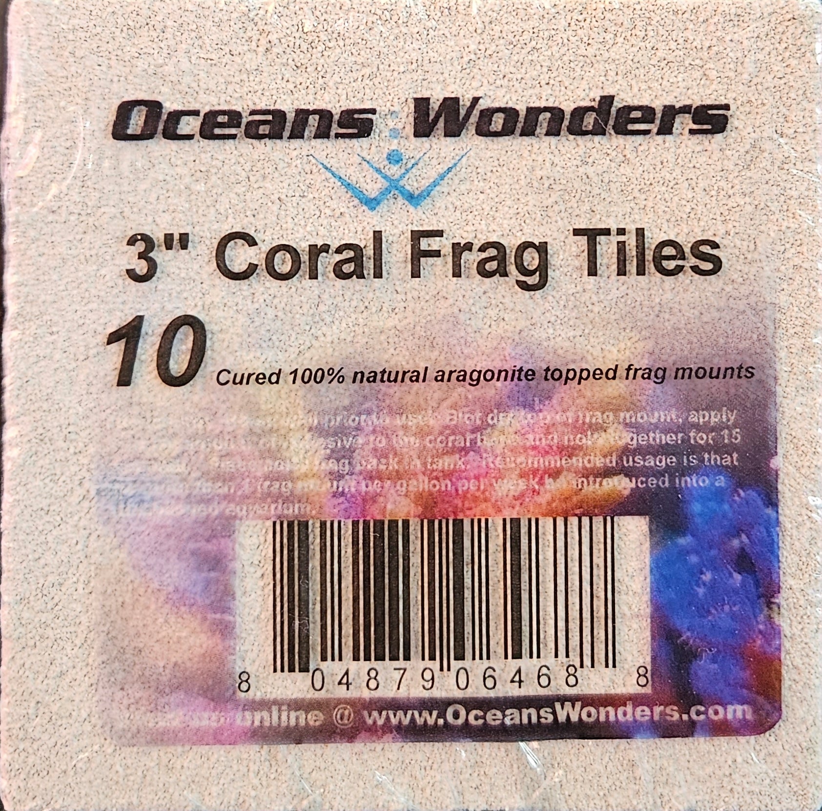 Ocean-Wonders-Coral-3"-Frag-Tiles